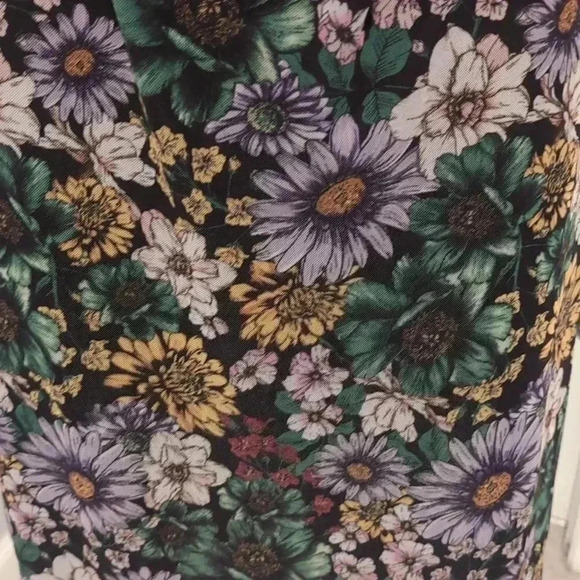 AFRM floral wrap front peek a boo mesh dress - Picture 16 of 16